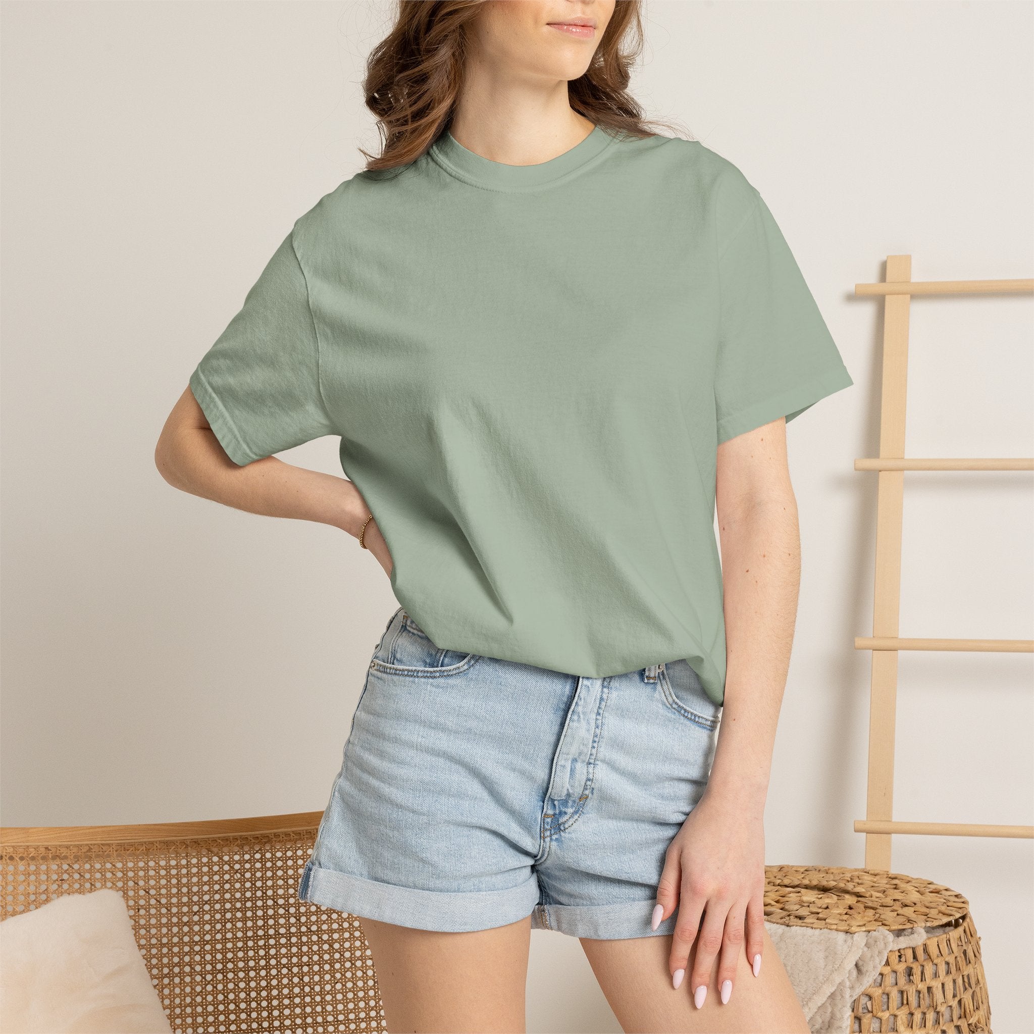 T-Shirt — "CUZ Yknotty" Retro Palm Sunset Graphic Tee