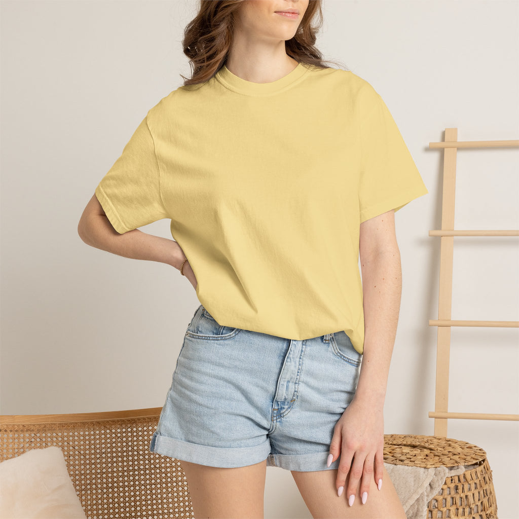 T-Shirt — "CUZ Yknotty" Retro Palm Sunset Graphic Tee