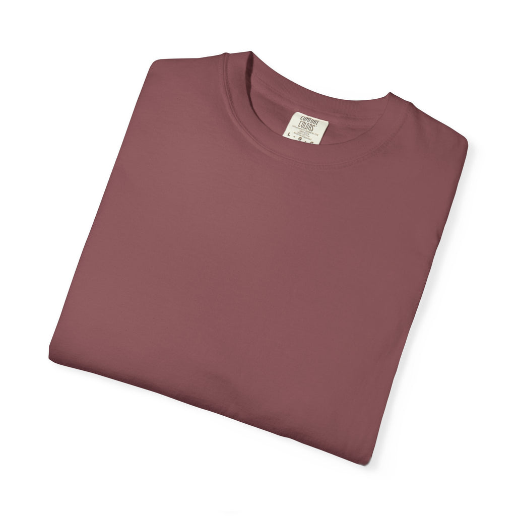 T-Shirt — "CUZ Yknotty" Retro Palm Sunset Graphic Tee
