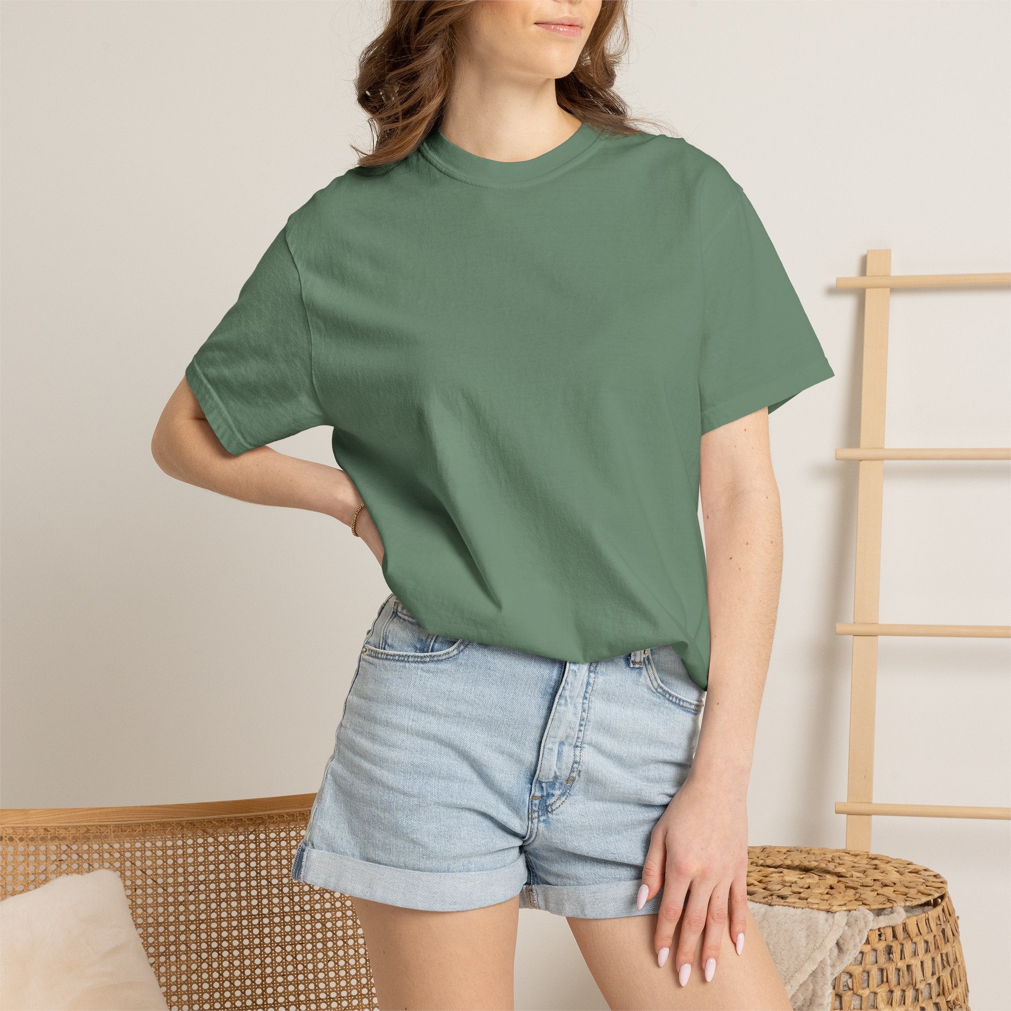 T-Shirt — "CUZ Yknotty" Retro Palm Sunset Graphic Tee