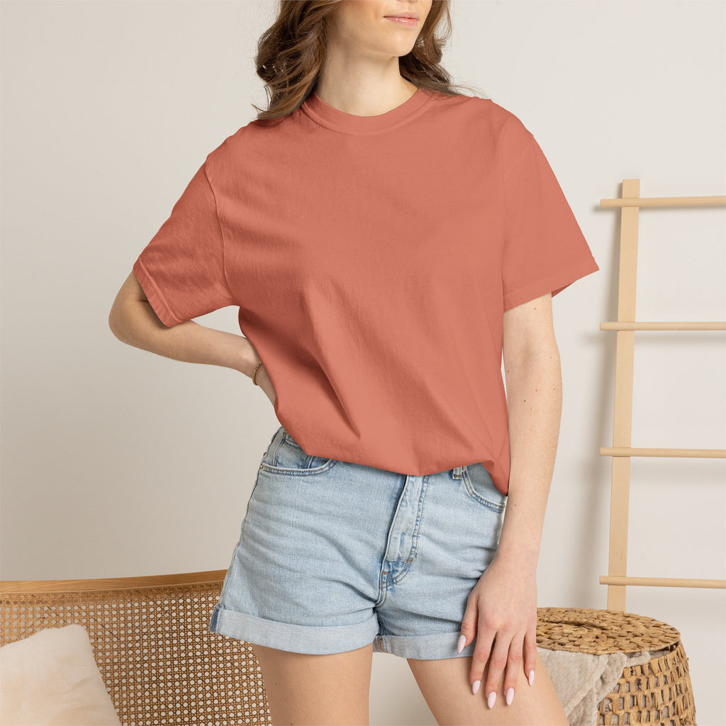 T-Shirt — "CUZ Yknotty" Retro Palm Sunset Graphic Tee