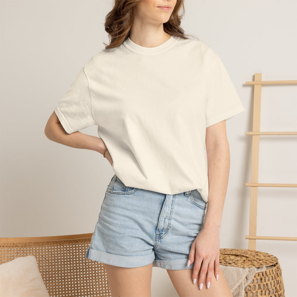 T-Shirt — "CUZ Yknotty" Retro Palm Sunset Graphic Tee