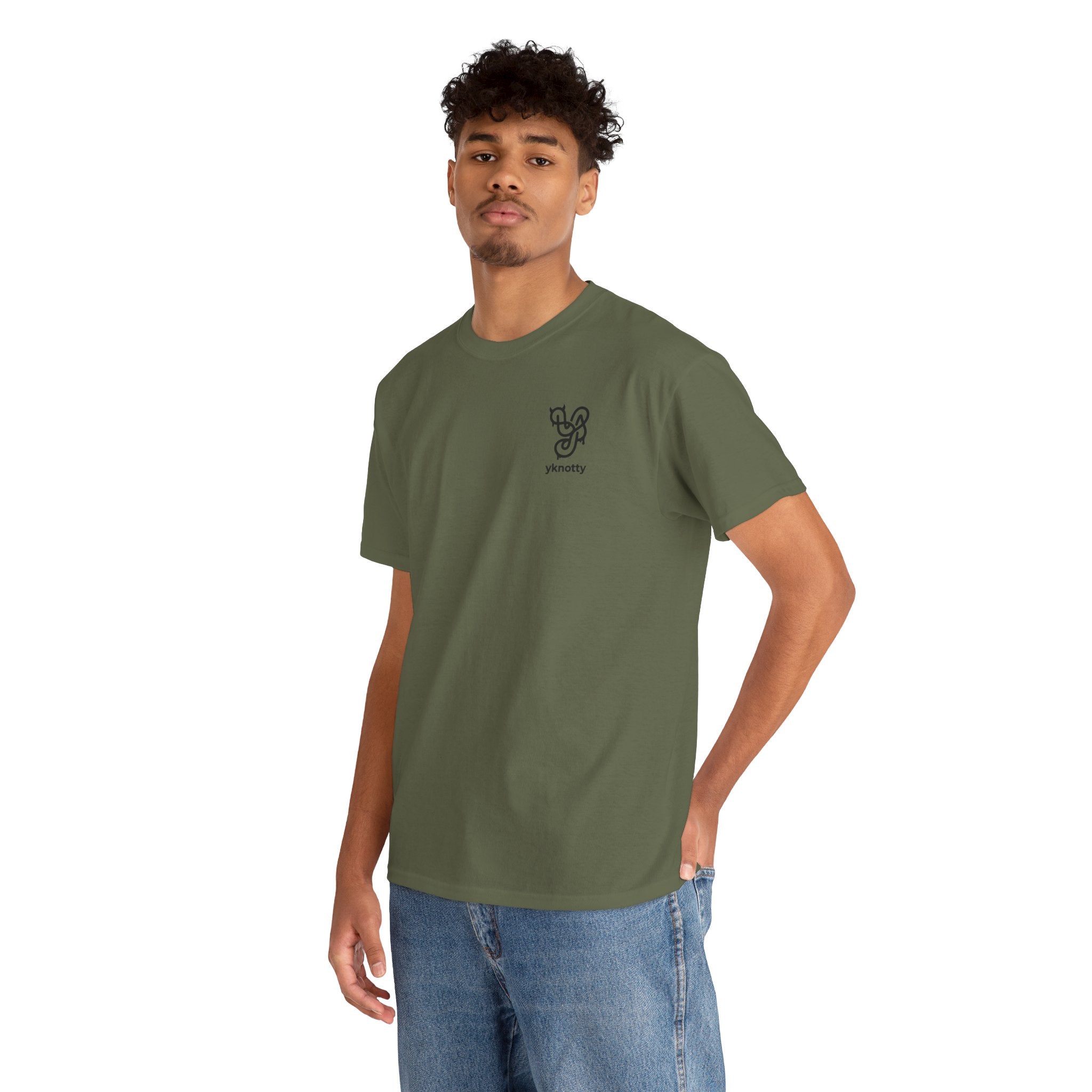 Yknotty casual everyday tee — Small Monogram Graphic T-Shirt