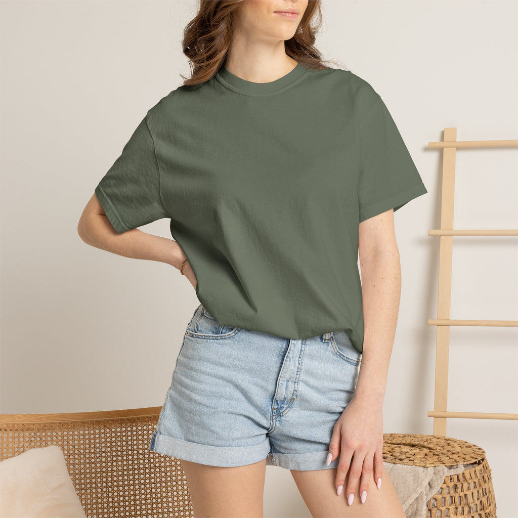 T-Shirt — "CUZ Yknotty" Retro Palm Sunset Graphic Tee