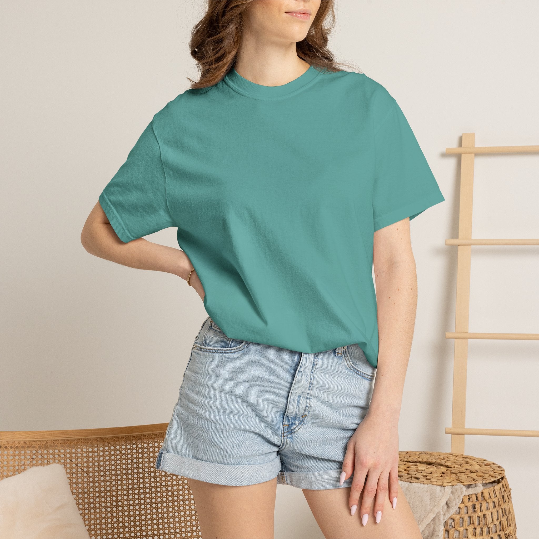 T-Shirt — "CUZ Yknotty" Retro Palm Sunset Graphic Tee