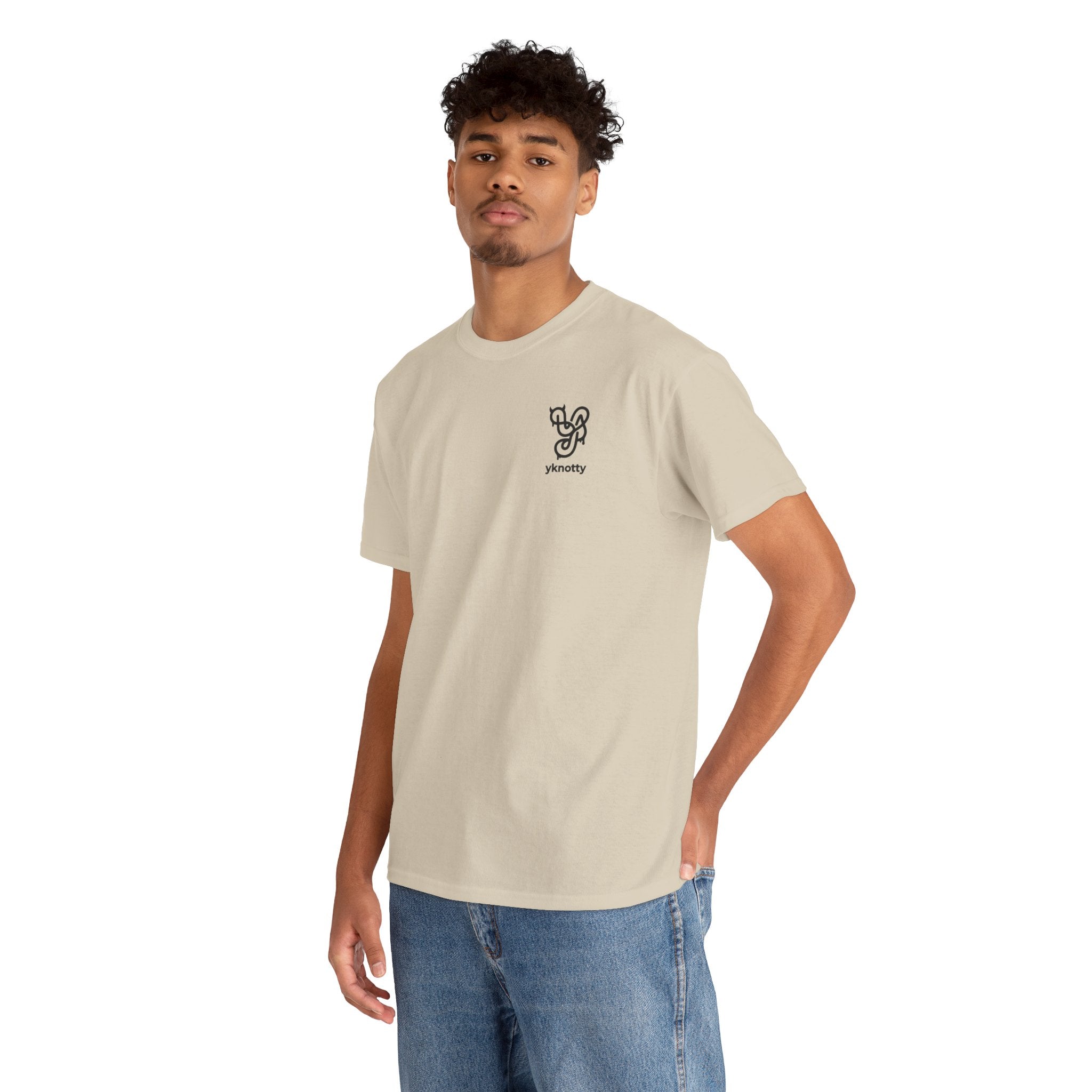 Yknotty casual everyday tee — Small Monogram Graphic T-Shirt